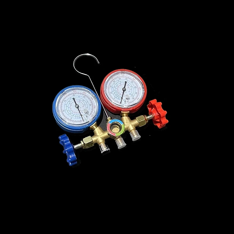 Refrigeration Hvac AC Air Condition Repairing Manifold Gauges Set for R134A R404 R12 R22