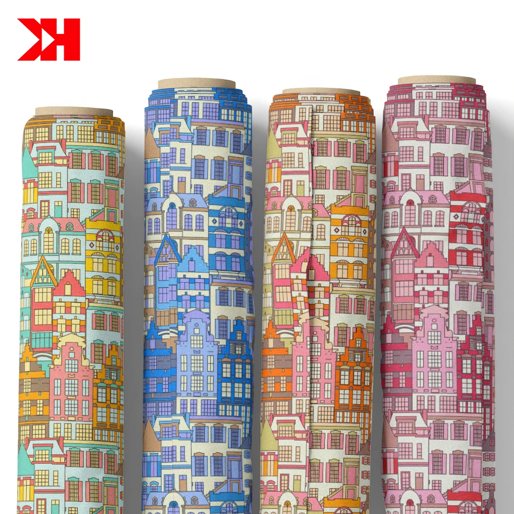 Kahn new design tana 100% cotton liberty lawn custom digital printed fabric