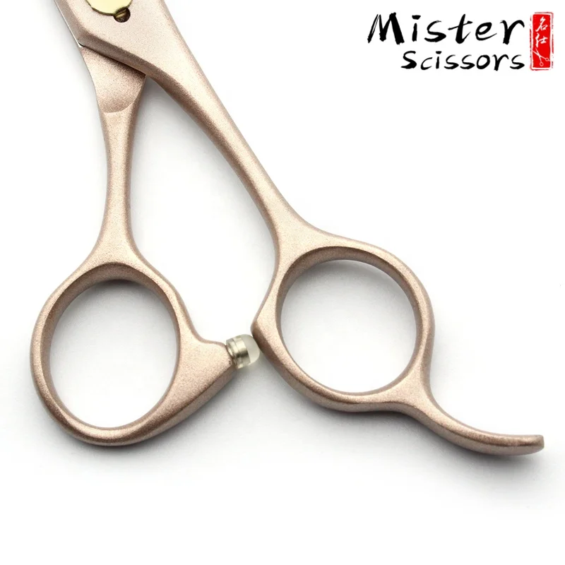 
Rose Gold Professional Pet Grooming Scissors Kit Fishbone Teeth Thinning Scissors 7.0 inch 440C Stainless Steel 
