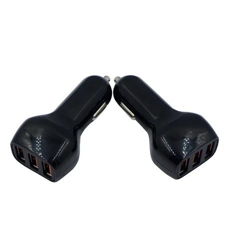 5 В а автомобильное зарядное устройство с тремя USB-портами портативное для автомобильных