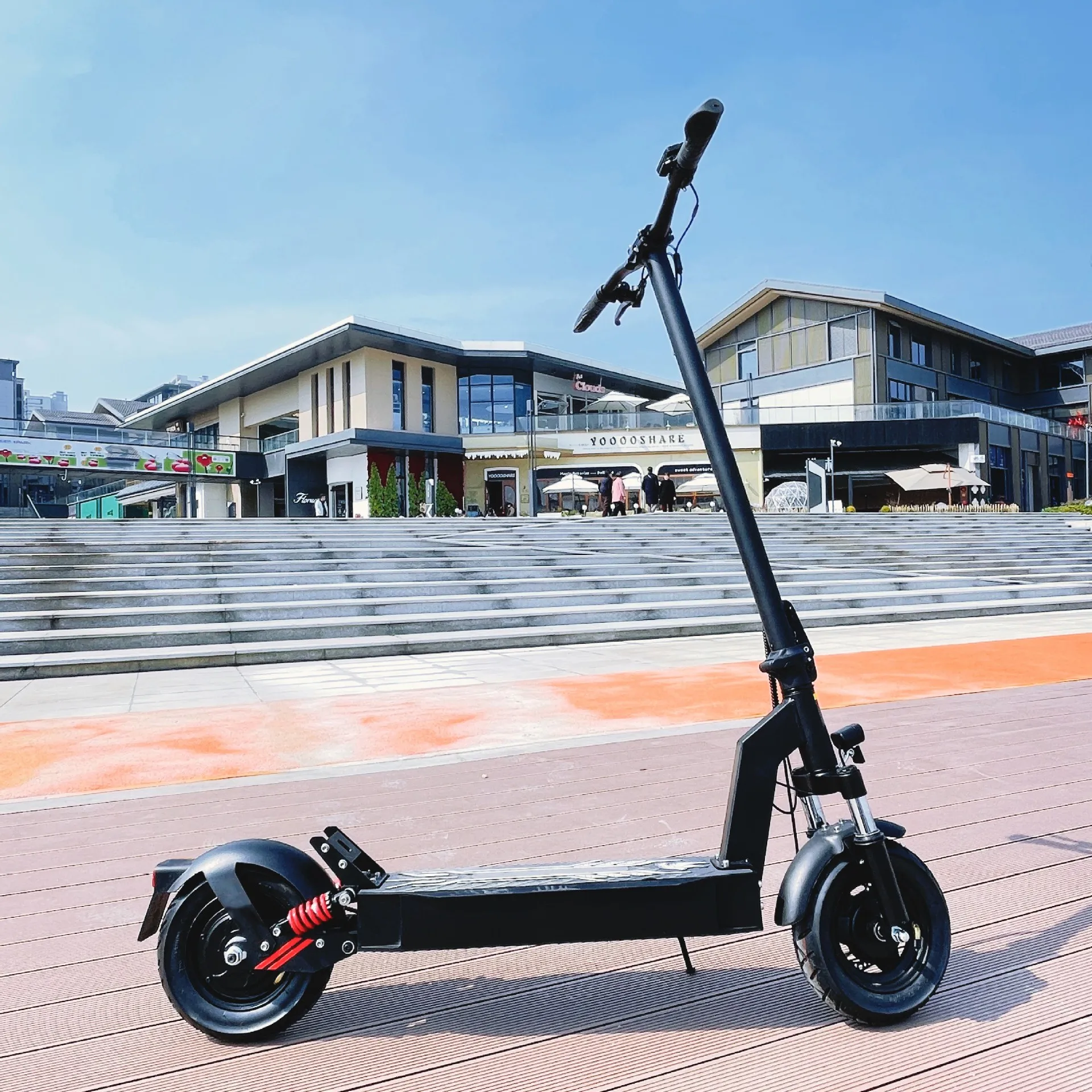 48V/36V 13Ah Foldable Electric Scooter 500W Power Smart Electronic Motor 10 Inch Wheels 2A Charger Max 30km/h Unisex
