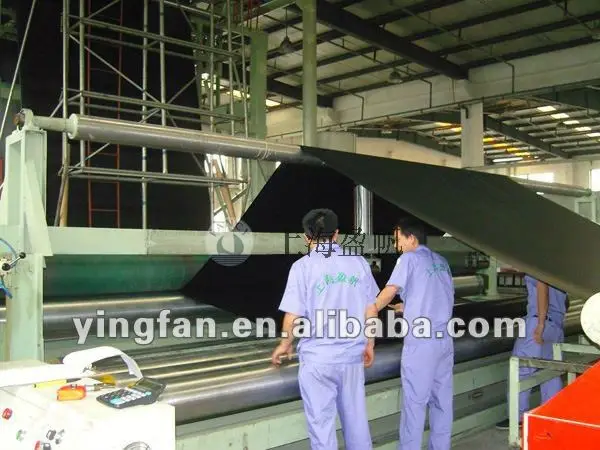 Black Reinforced Biogas Digester Geomembrane Mining Landfill 2mm Hdpe Geomembrane Contemporary Black Green Blue or Customized