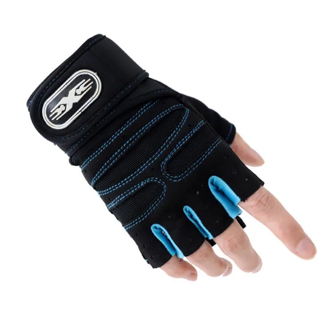 Outdoor Sports Gloves Motorcycle Weight Lifting Bicycle Half Finger Fitness Gloves Custom Half Finger Gloves