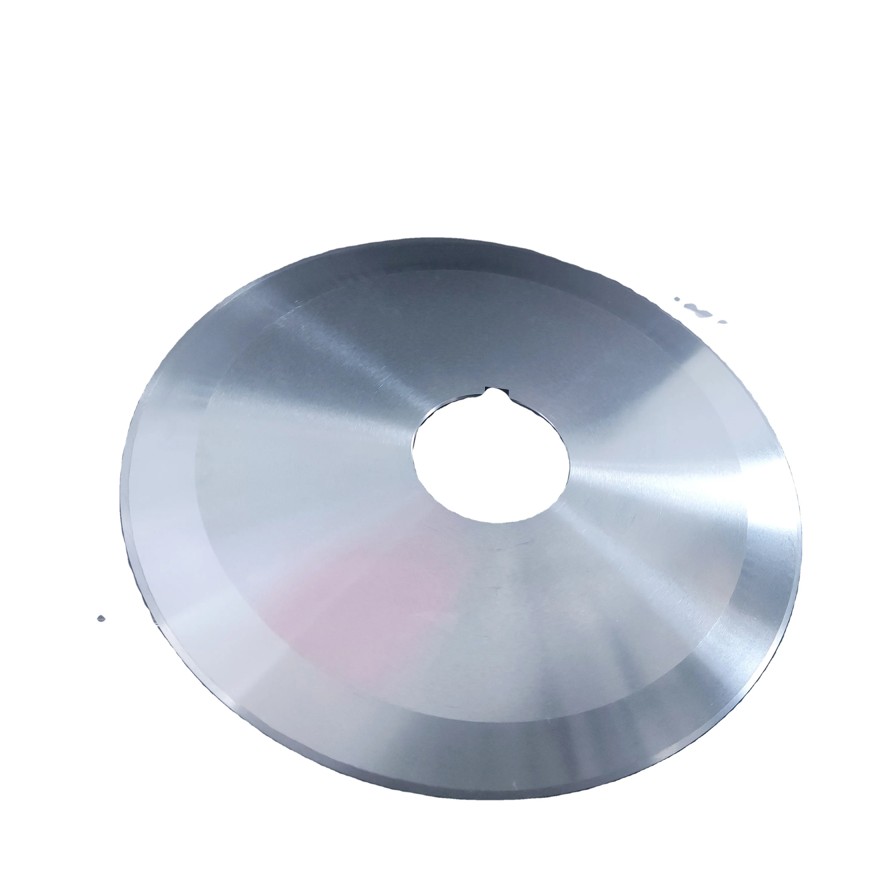 Factory direct sale mechanical blade slitting knife circular round blades cutting fabric on the machine