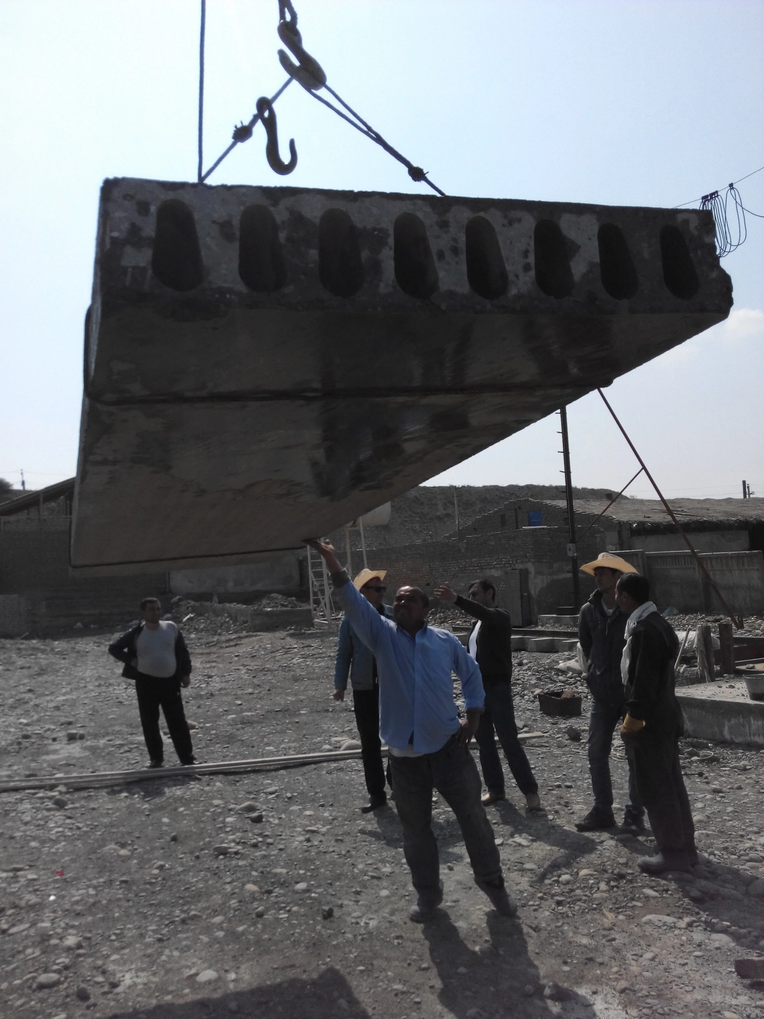 Prefab house of Concrete floor slab.roof  Panel/hollow core slab machine