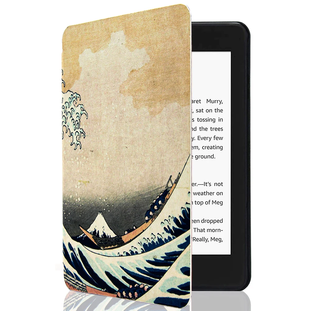 Умный чехол Kebei для планшетов, откидной Чехол для Amazon Kindle Paperwhite, кожаный чехол для kindle paperwhite 2018, чехол