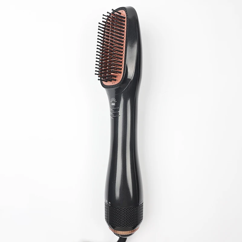1200W Professional Negative Ion Quick Straightener Styling tools One Step Blow Hair Dryer Brush and Volumizer Hot Air Comb