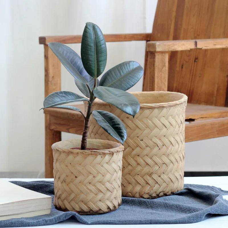 Creative Design Vintage Cement Pot Indoor Wholesale