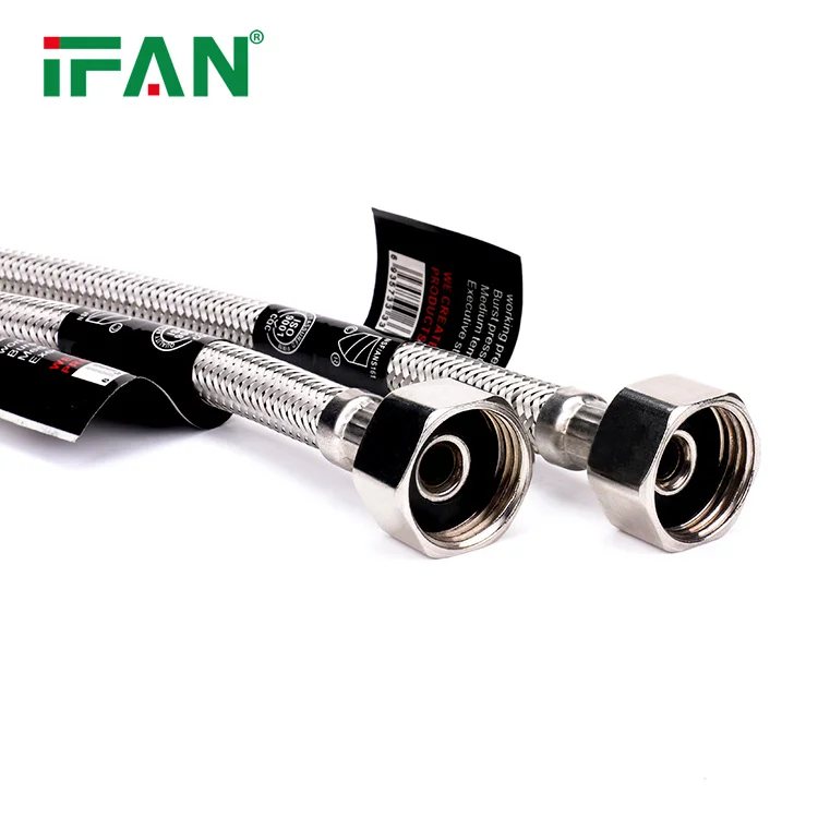 IFAN Free Sample Corrugated Stainless Steel Pipe Flexible Hose Braided Flexible Hose
