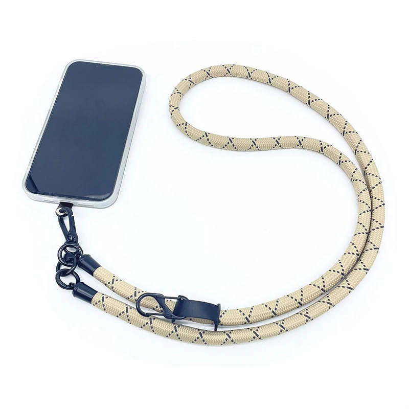 10mm Thick Mobile Phone Necklace Durable Camera Strap Custom Logo Phone Hanging Strap Universal Cell Phone Strap Lanyard Men