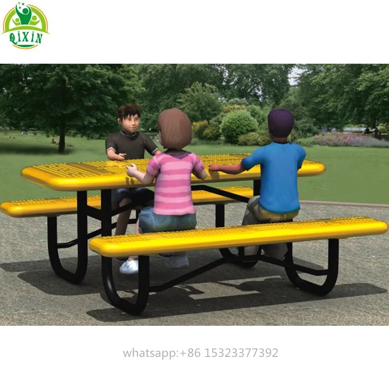 Park leisure chairs outdoor plastic bench garden chairs