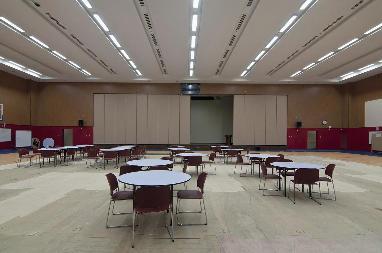 Hotel prefabricated interior fabric mobile acoustic movable soundproof folding accordion wall panel