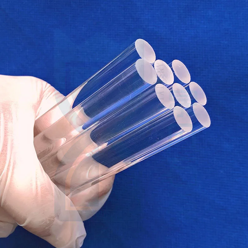 Cone-Shape Clear Quartz Glass Rod