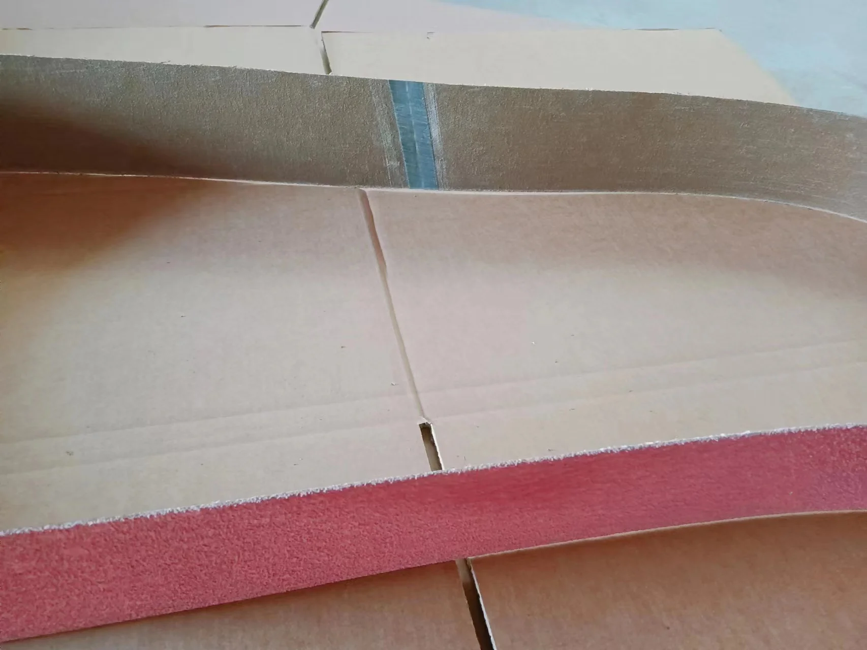 Ceramic coated abrasive  emery sand belt for stainless polishing