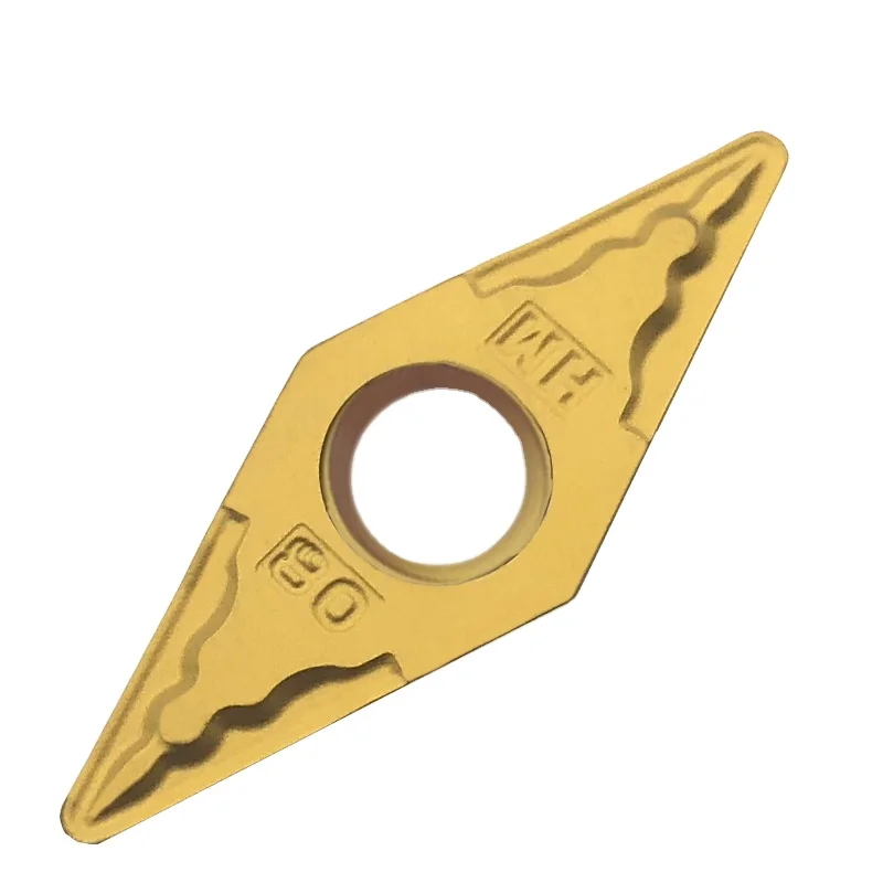 Tungsten Carbide Turning Tool VBMT Carbide Boring Bar Turning Insert VBMT110304 VBMT160404 Indexable CVD Tungsten Cutting Tool