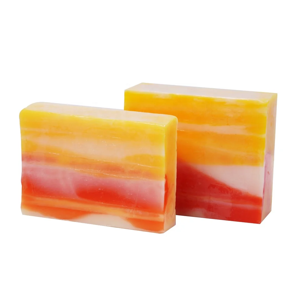 Bathing Soap Organic bar Soap Wholesale Mens Body Skin Whitening Vitamin c Lemon Tumeric Kojic Acid Soap