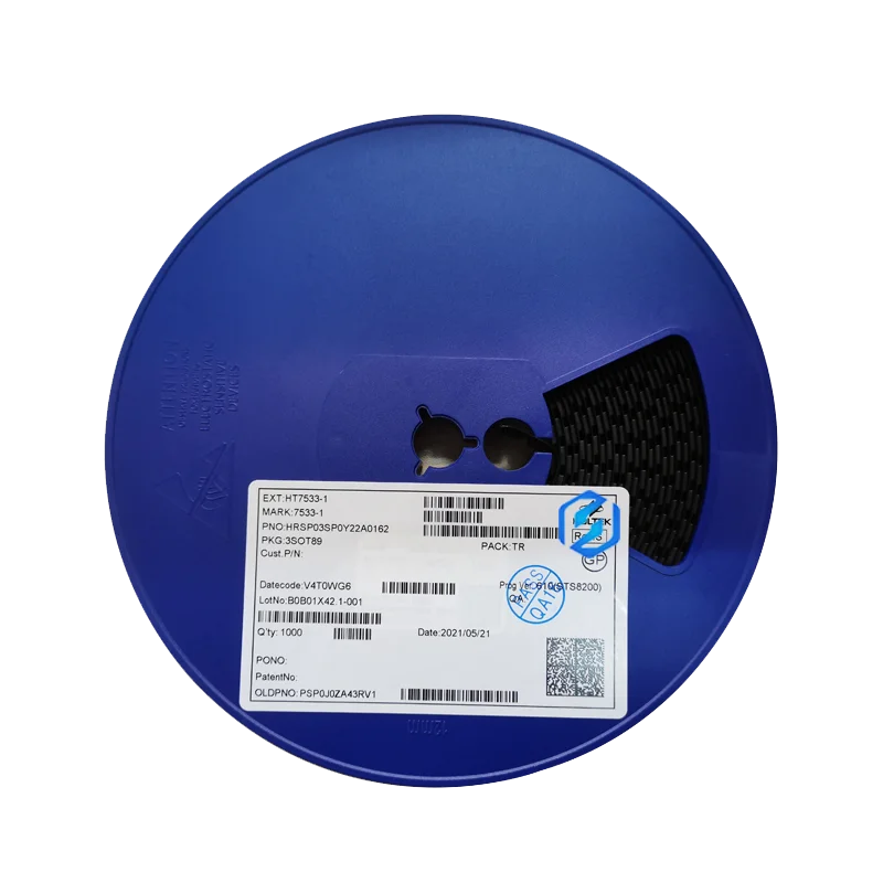 Holtek high withstand voltage and low dropout 3.3V LDO regulator tube package SOT89 HT7533-1