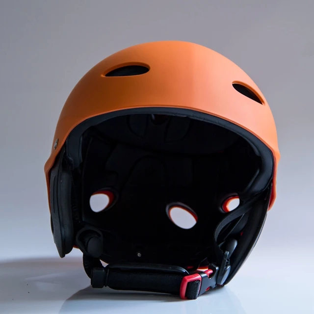 Kayak helmet with earflap, canoe helmet with earflap, wild water sport helmet