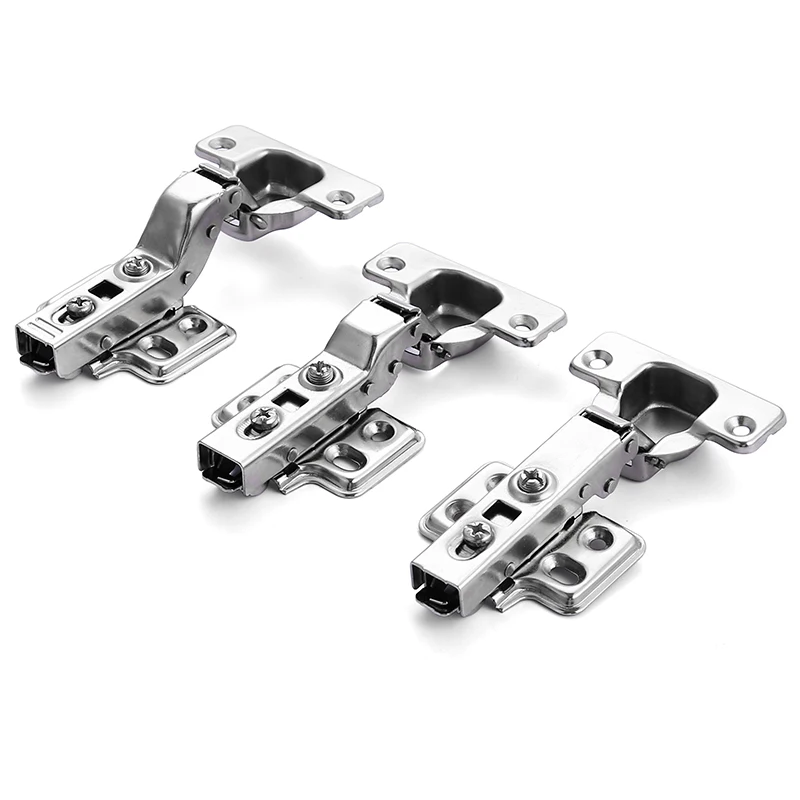 Easy Remove Concealed Hydraulic Hinge, Clip on Soft Close Cabinet Door Hinge, Steel Hardware Accessories for Furniture Kitchen