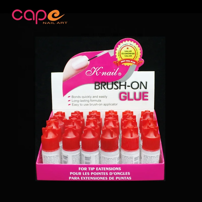 Knail Hot Selling  3G 10G Brush on Nail Glue
