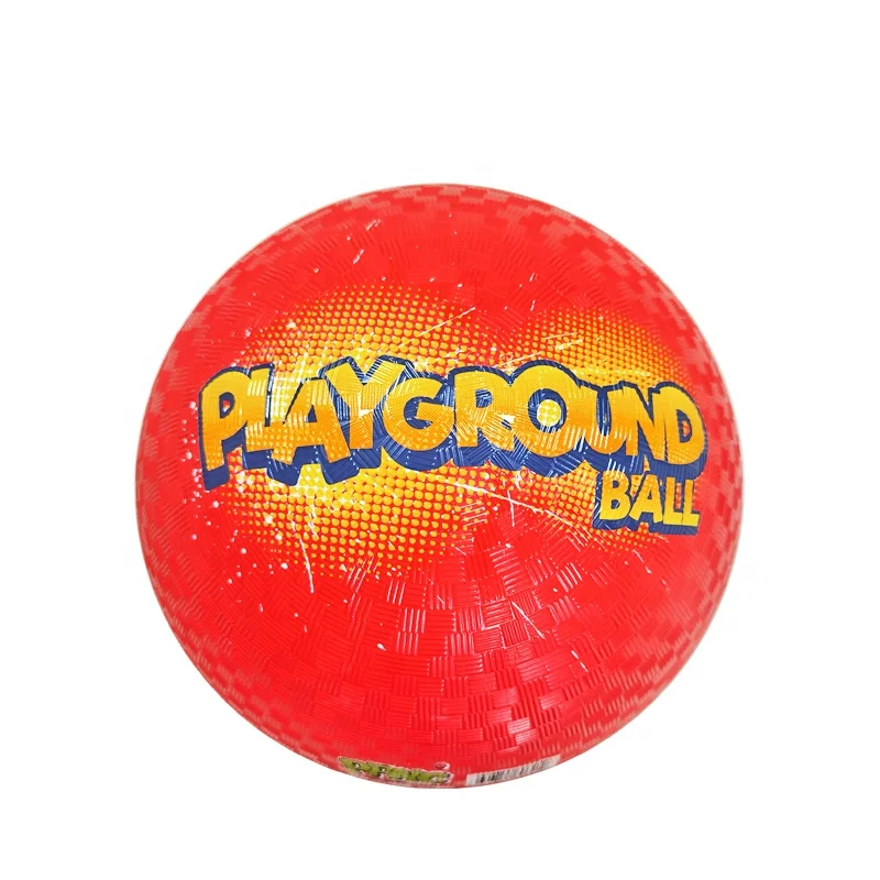 High Quality 5 6 7 8.5 10 Inch Inflatable Dodgeball Kickball Rubber Playground Ball