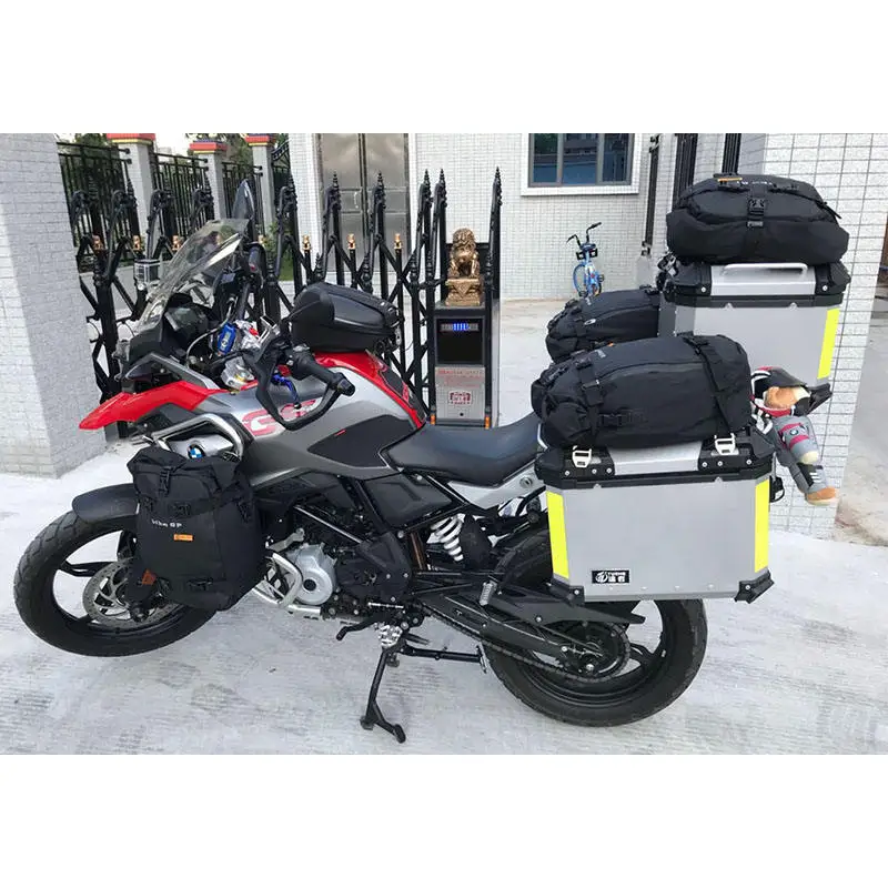 RTS Motorcycle Tail Bag Waterproof Motorcycle Side Bag 22L Luggage Backpack Rear Seat Bags For R1200GS F800 GS F650GS