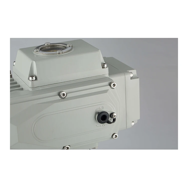 24V 12V High temperature Flow Control Stainless Steel  Motor Operated Electric Actuator Motorized Valve