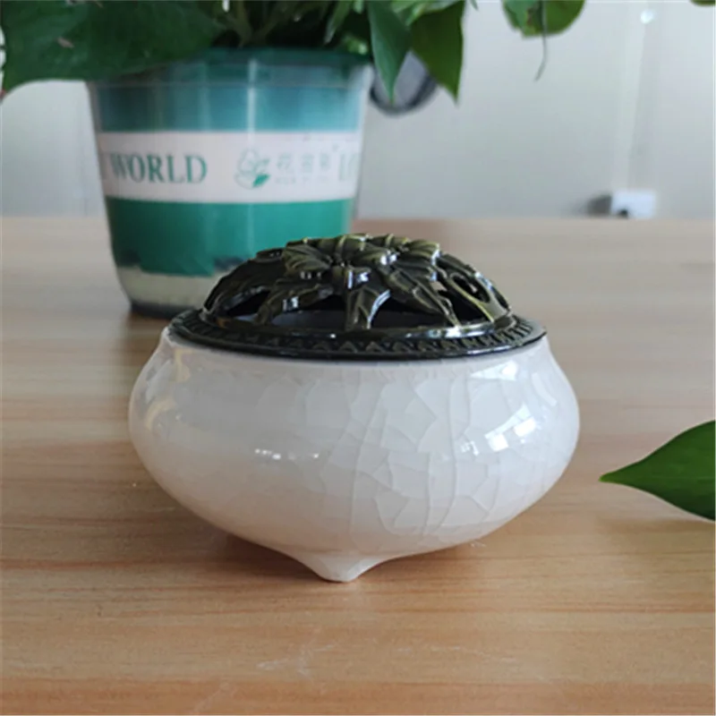 Wholesale Chakra Incense Stick Holder Ceramic Incense Cone Burner Fragrance for Home small incense burner