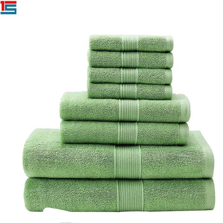 Комплект банных полотенец из 100% египетского хлопка, 600 г/кв. М