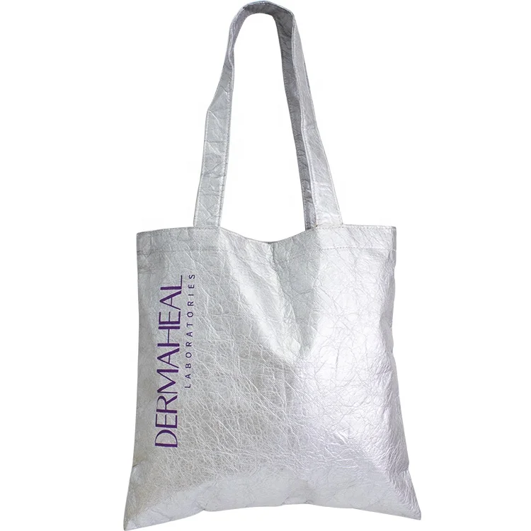 Customized logo printing  shopping tote bag tyvek bag