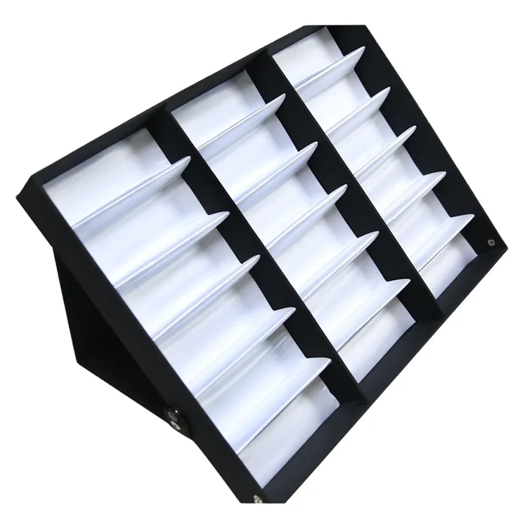 Shinetai полиэстер эпонж 18 слотов Пользовательский логотип выставочный кейс Солнцезащитные очки стеллаж