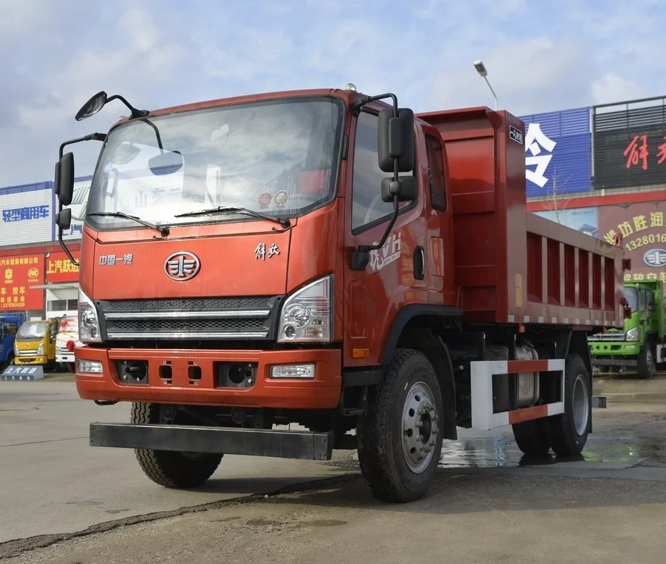 Right Steering RHD FAW Tiger Series Light Duty 10 Tons Load Mining Dump Truck Price