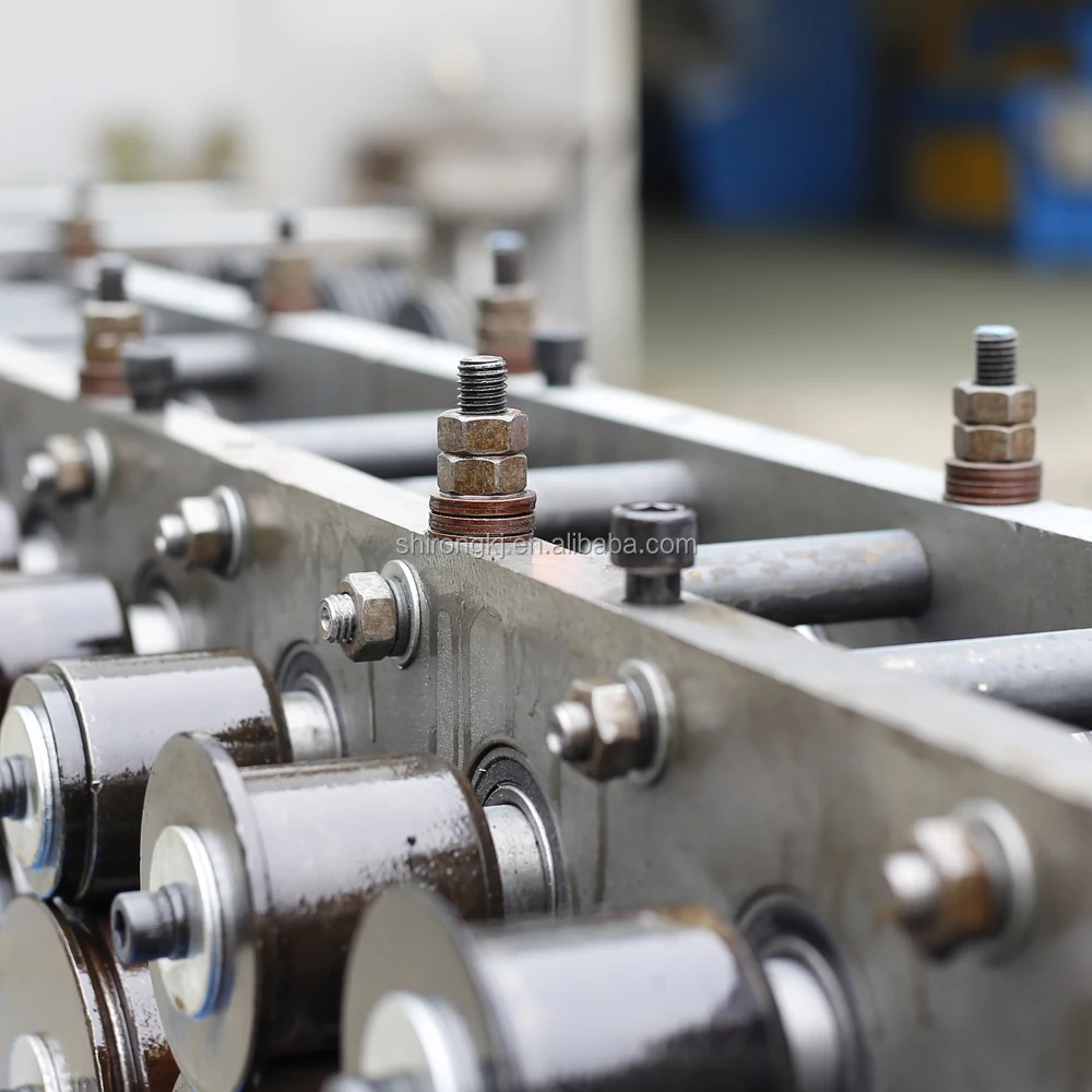 TDC/TDF duct flange forming machine rectangular board air duct making machine