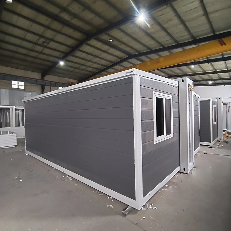 Eco Friendlyluxury Shipping 20Ft Portable Expandable Container Home With Bathroom Beach House Prefab Home Apartment