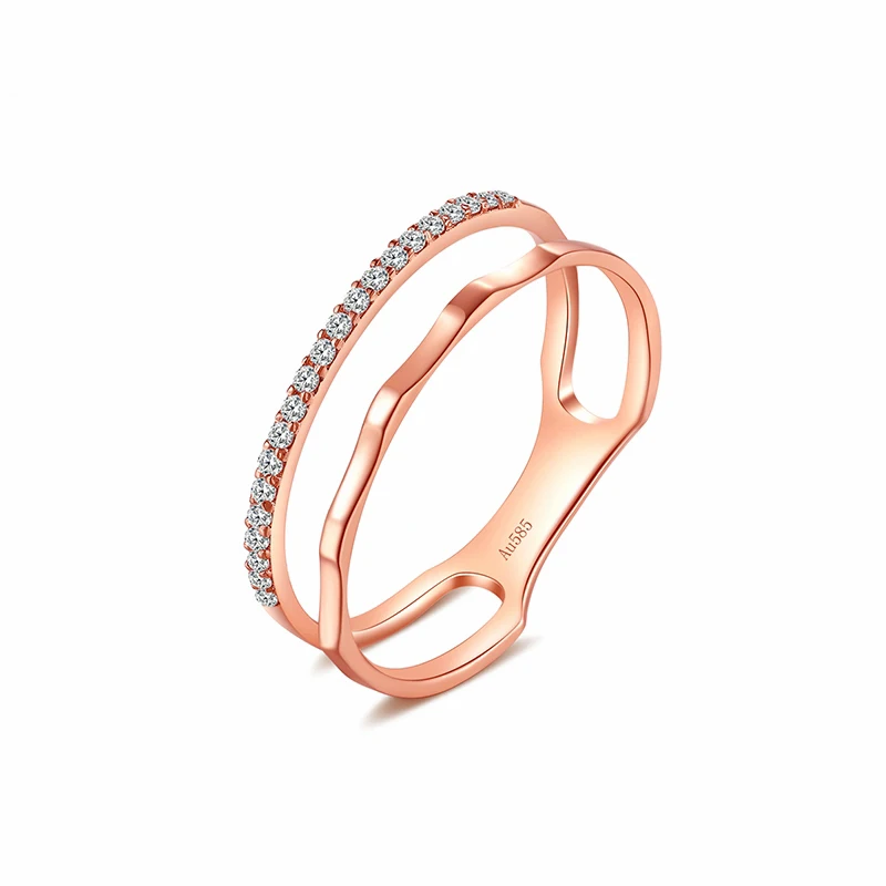 Женская мода 14K индивидуальный продвинутый крутой