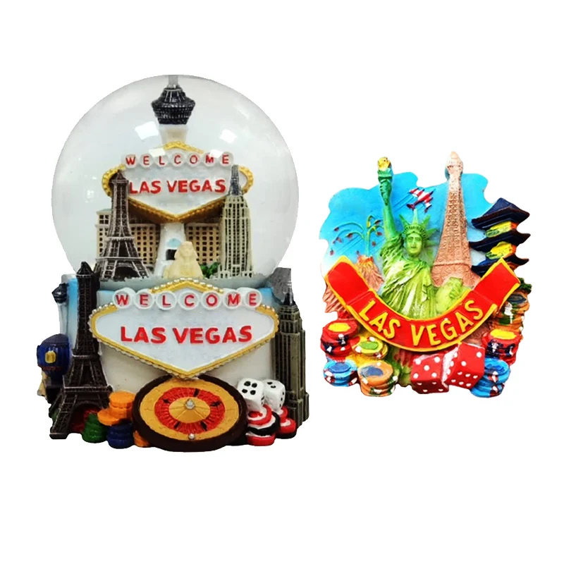 Customized city Country resin craft magnet Czech Prague Castle Snowdome Cyprus Snowglobe gift Nicosia Larnaca Limassol souvenir