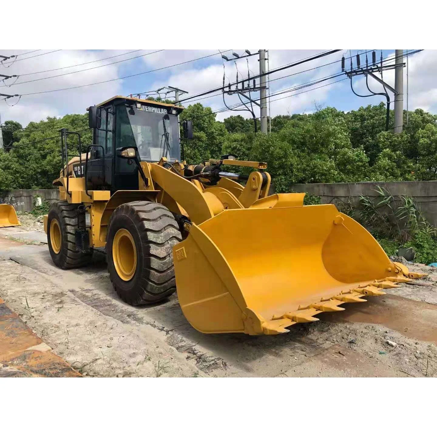 Construction building 5 ton secondhand cat 950gc wheel loader used caterpillar 950 pay loader 950b 950c