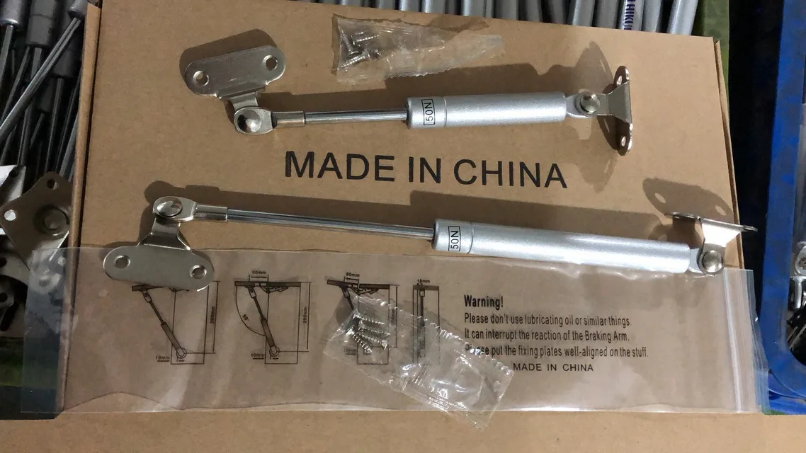 Wholesale Furniture Kitchen Cabinet Adjustable Gas Spring Lift Sliding Door Compression Lid Stay Gas Spring