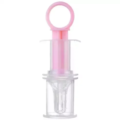 Silicone Baby Liquid Medicine Dispenser With Soft Pacifier Syringe For Baby Medicine Syringe Feeder