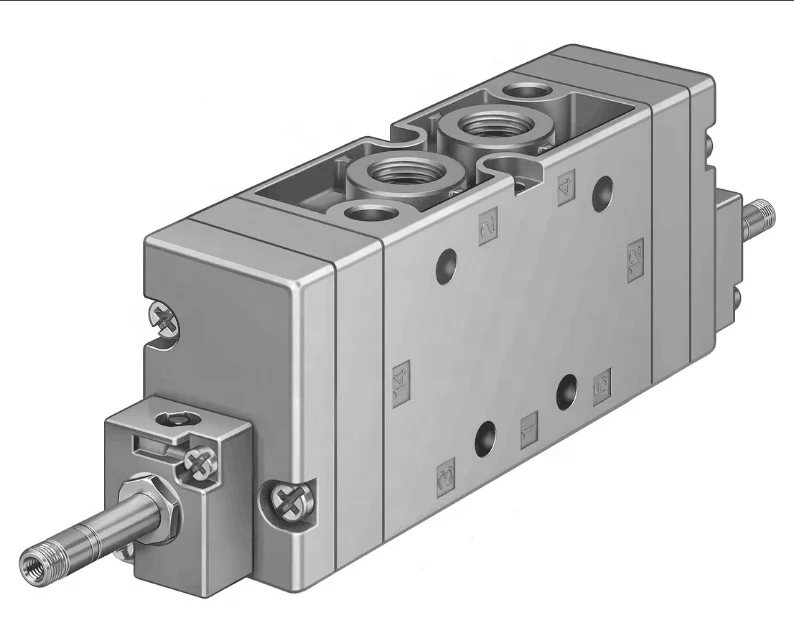 Air Solenoid Valve MFH-5/3G-3/8-B 19707