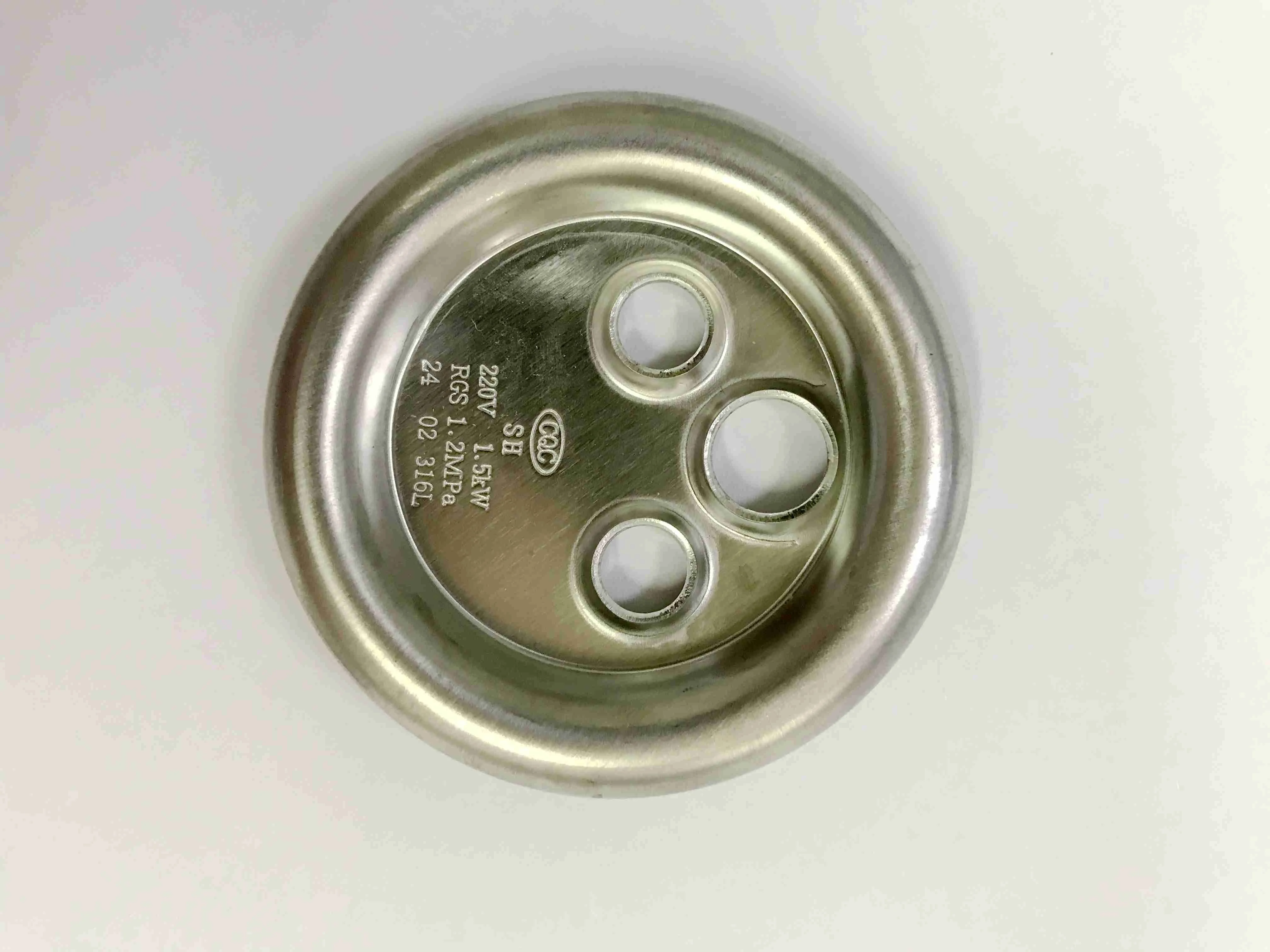 Wholesale immersion electric heating hose necessary accessories 63MM stainless steel drilling flange