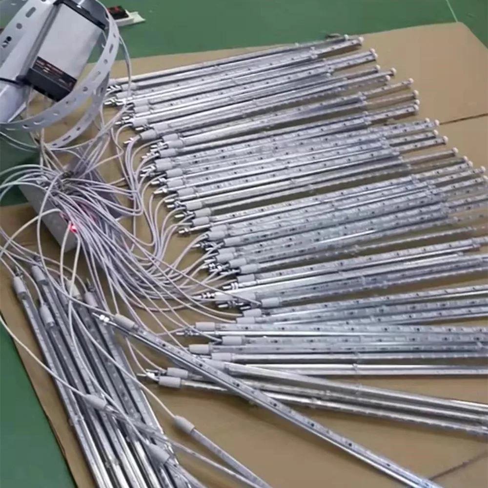 Светодиодные красивые фейерверки Рождественские огни для наружного освещения