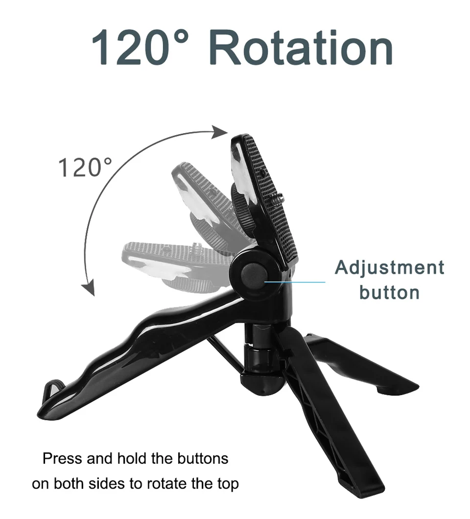 Smartphone Phone Video Kit AY-49 LED Light Microphone Tripod Hands Free Youtube Camera Travel Vlogging Kit