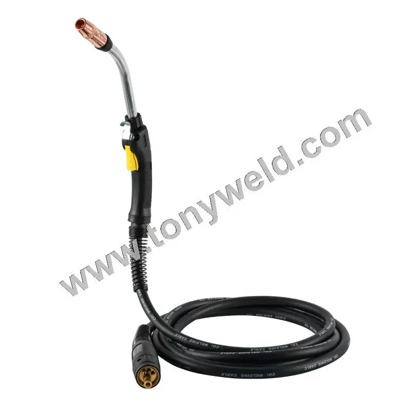 Q40 Mig welding torch bnd type 400a air cooled with euro connector