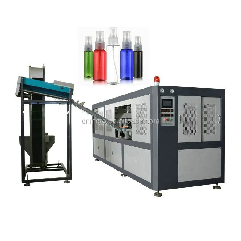 Fully Automatic PET Bottle Making Machine 2 Cavity Beverage Bottle Stretch Blow Moulding Machine with PLC Pump Motor Low Cost