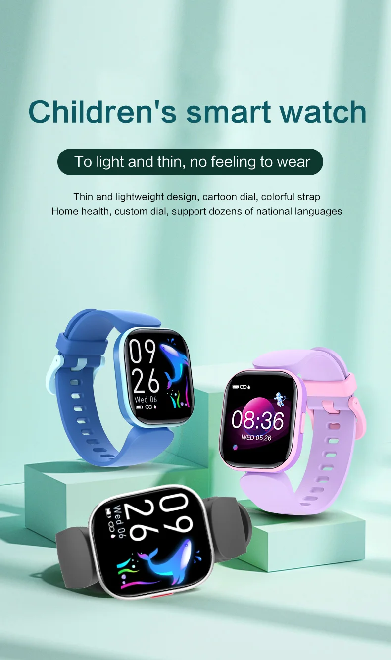 New Arrival 2022 Children Smart Watch Blood Oxygen Heart Rate Monitoring Kids Sports Smartwatch H39 (1).jpg