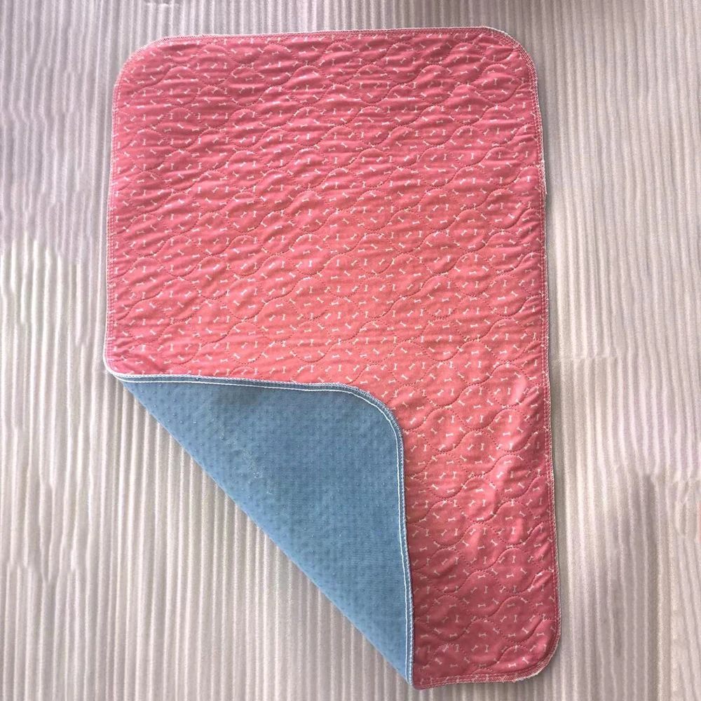 Reusable Waterproof Pet Incontinence Training Pad Anti Splash Urinal Mat 45*60 Pet Pee Pads for Dog