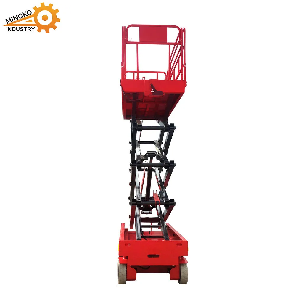 China Electric Scissor Lift Hydraulic Electric Scissor Lifting Platform Super Low Cargo Scissor Lift Table