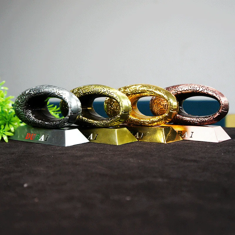 Wholesale Grand Bazaar DUBAI FUTURE MUSEUM Dubai museum of future 3D Model Golden color museum of dubai table decor souvenirs