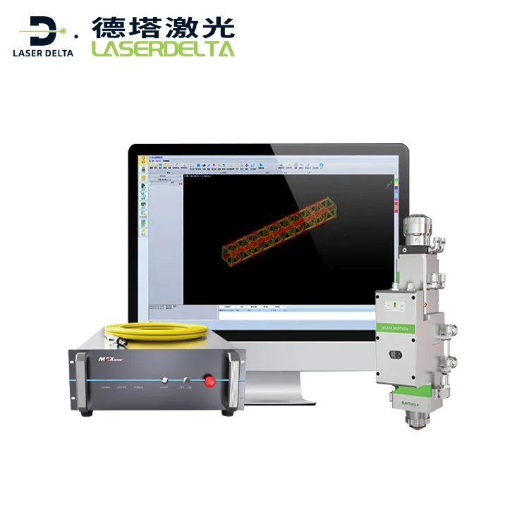 MAX 3000W fiber laser source Raytools laser cutting head laser controller combination
